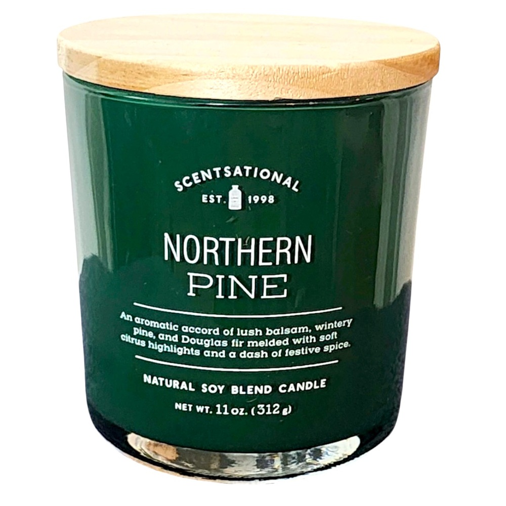 NWT Scentsational Northern Pine 11 Oz Candle